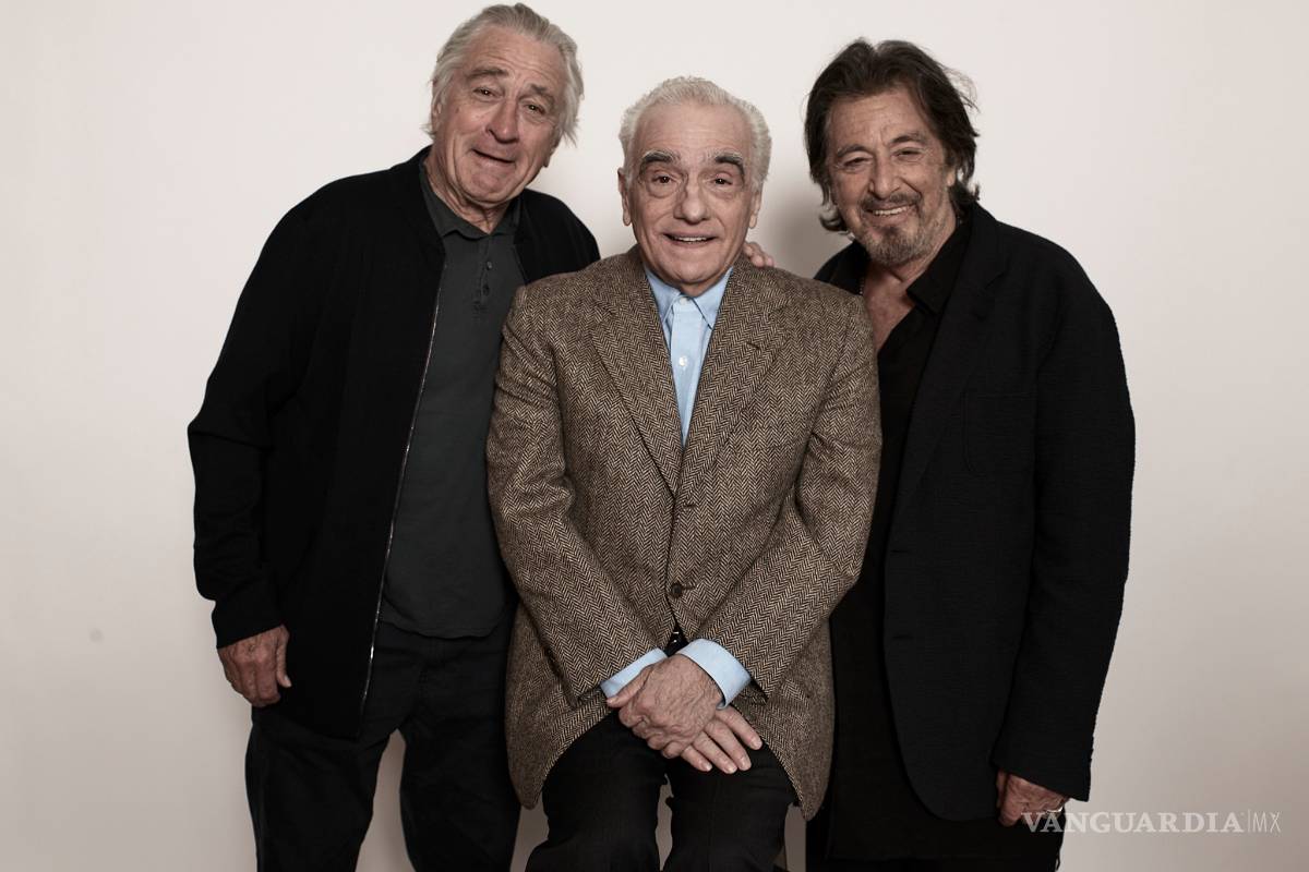 $!Pacino, De Niro y Scorsese, “The Irishman” es su primera película como un trío