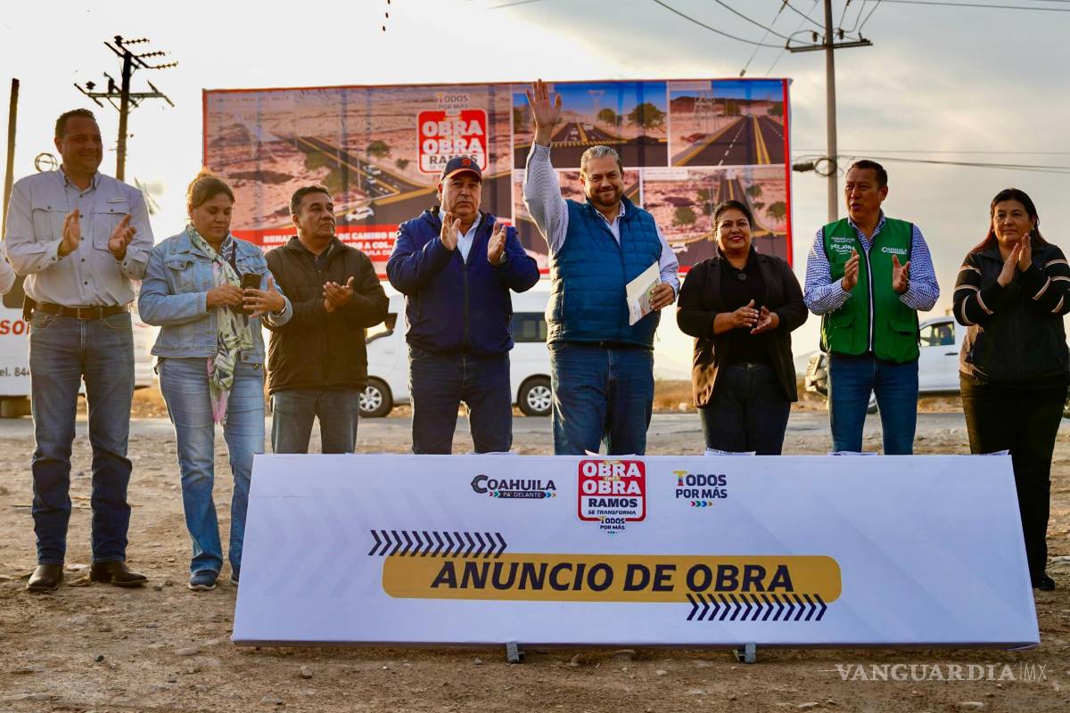 Inicia rehabilitación del Camino Real del Valle en Ramos Arizpe