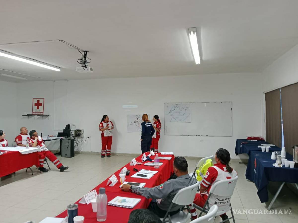 $!La capacitación incluyó evaluación de daños, gestión de riesgos y coordinación de respuesta ante desastres mayores.