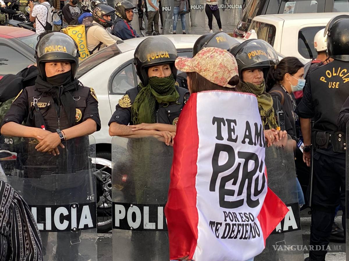 $!Manifestación en Perú.