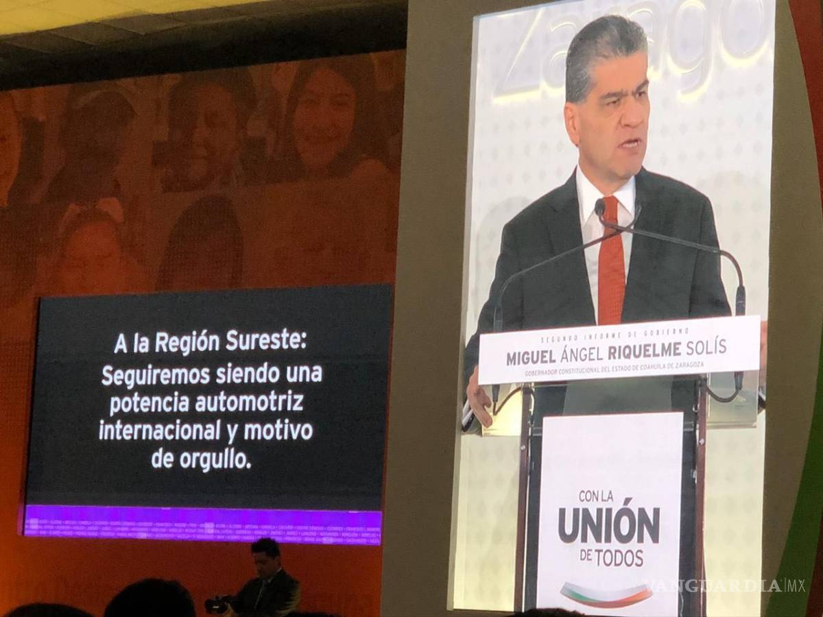 $!Lo que Miguel Riquelme propuso para el crecimiento de las 5 regiones de Coahuila
