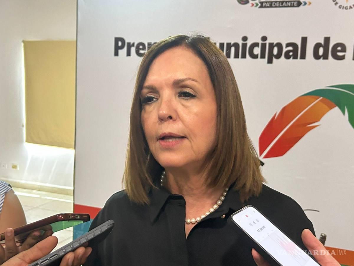 $!La alcaldesa Sara Irma Pérez Cantú pidió a la población evitar conducir bajo los efectos del alcohol.