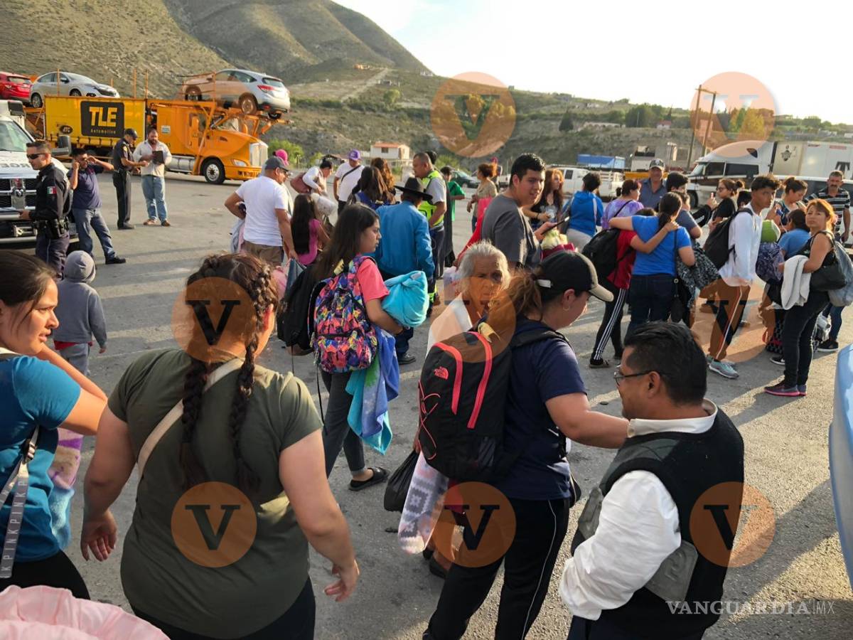 $!Gran susto pasaron 43 pasajeros de un autobús tras percance en Los Chorros