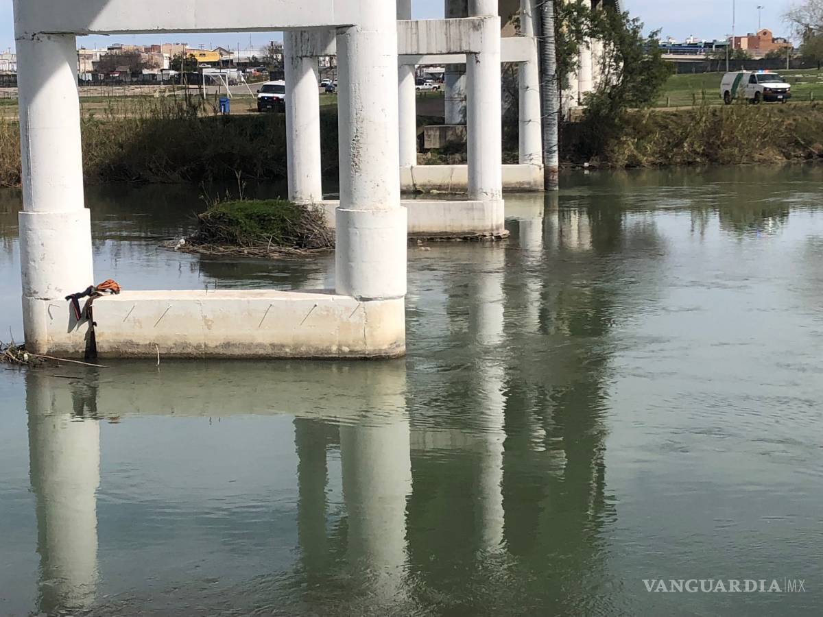 $!Persisten intentos de cruce en el Río Bravo y encuentran a un migrante muerto