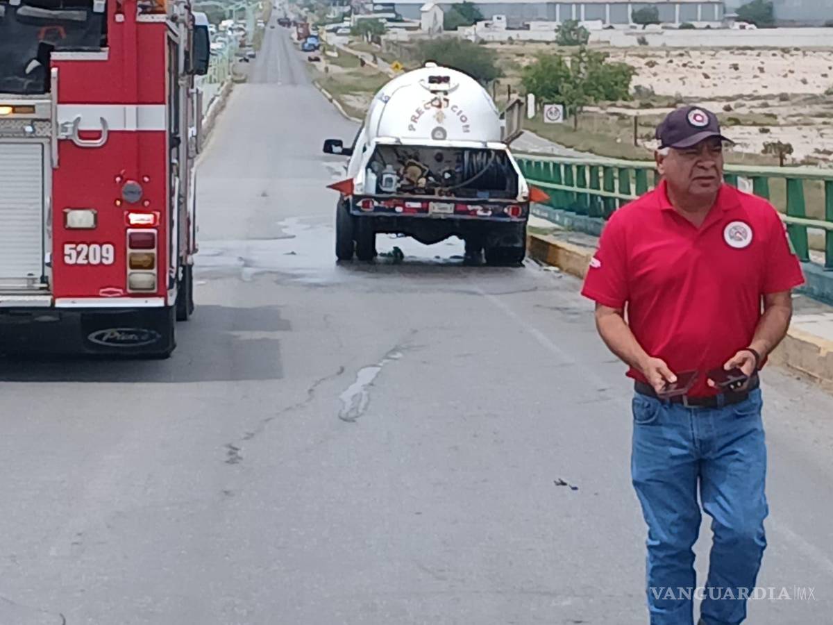 $!Elementos de Bomberos lograron controlar la fuga sin que se registraran personas lesionadas ni daños mayores.