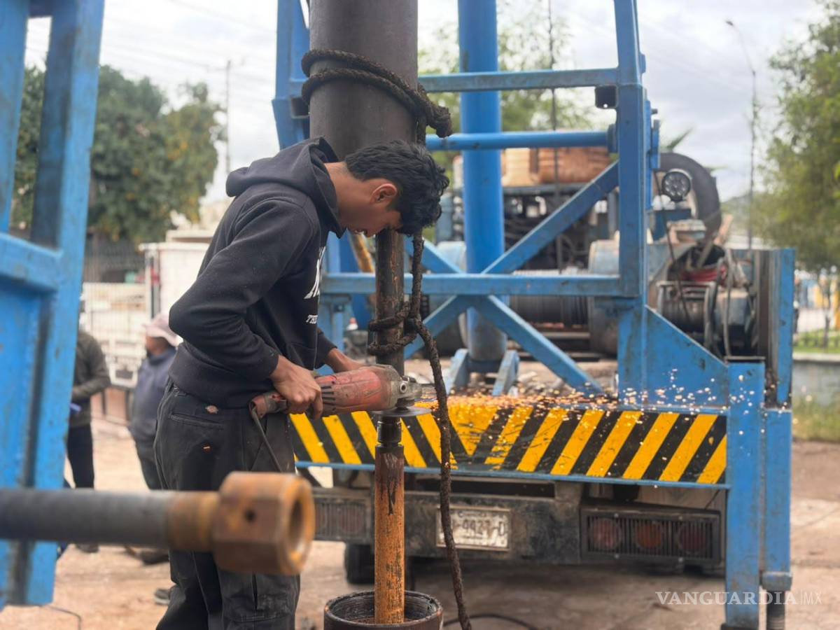 $!El desperfecto se registró en la flecha del equipo, una pieza fundamental para el funcionamiento de la bomba 52.