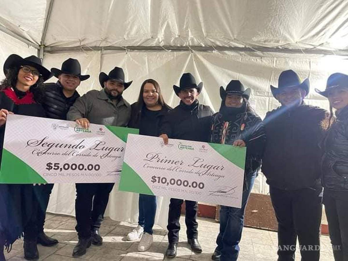 $!Rodolfo Alonso López ganó el primer lugar en un concurso para crear el corrido de Arteaga.