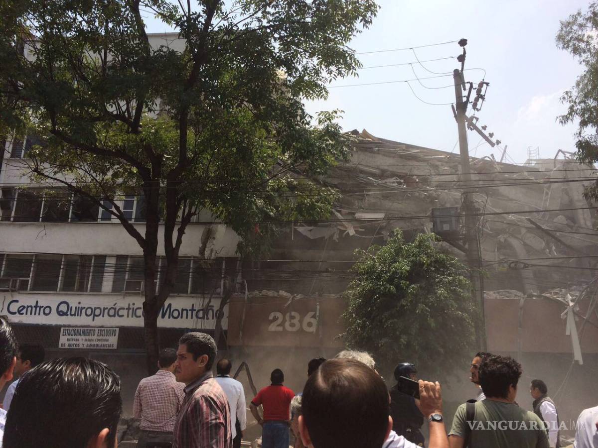 $!32 años después, sismo vuelve a sacudir a la CDMX