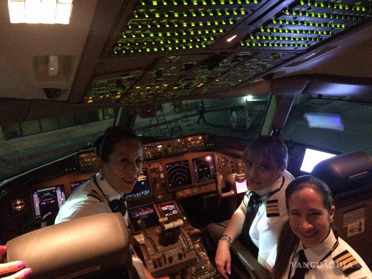 $!Mujeres piloto vuelan las aeronaves más pesadas