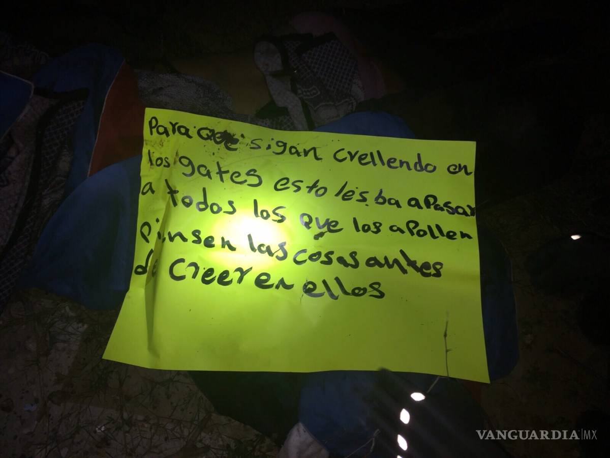 $!Decapitan a tres en Piedras Negras