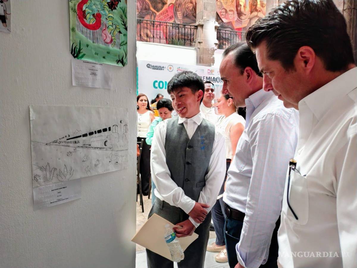 $!Autoridades estatales y municipales coincidieron en que cada dibujo representa un acto de conciencia y un paso hacia una sociedad más incluyente.