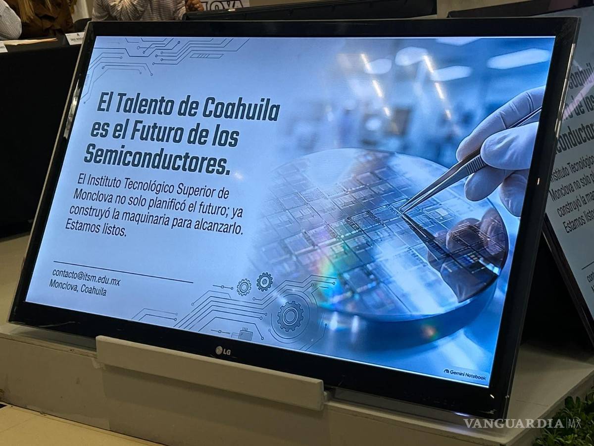 $!El Tecnológico de Monclova avanza en la formación de estudiantes especializados en semiconductores.