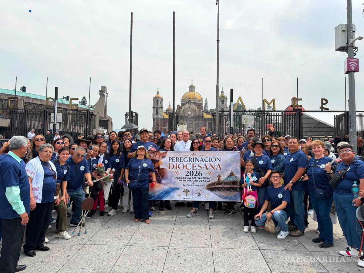 $!El contingente de la parroquia del Ojo de Agua fue uno de los más numerosos.