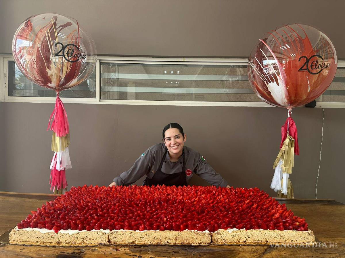 $!El delicioso mostachón fue presumido por sus creadoras.