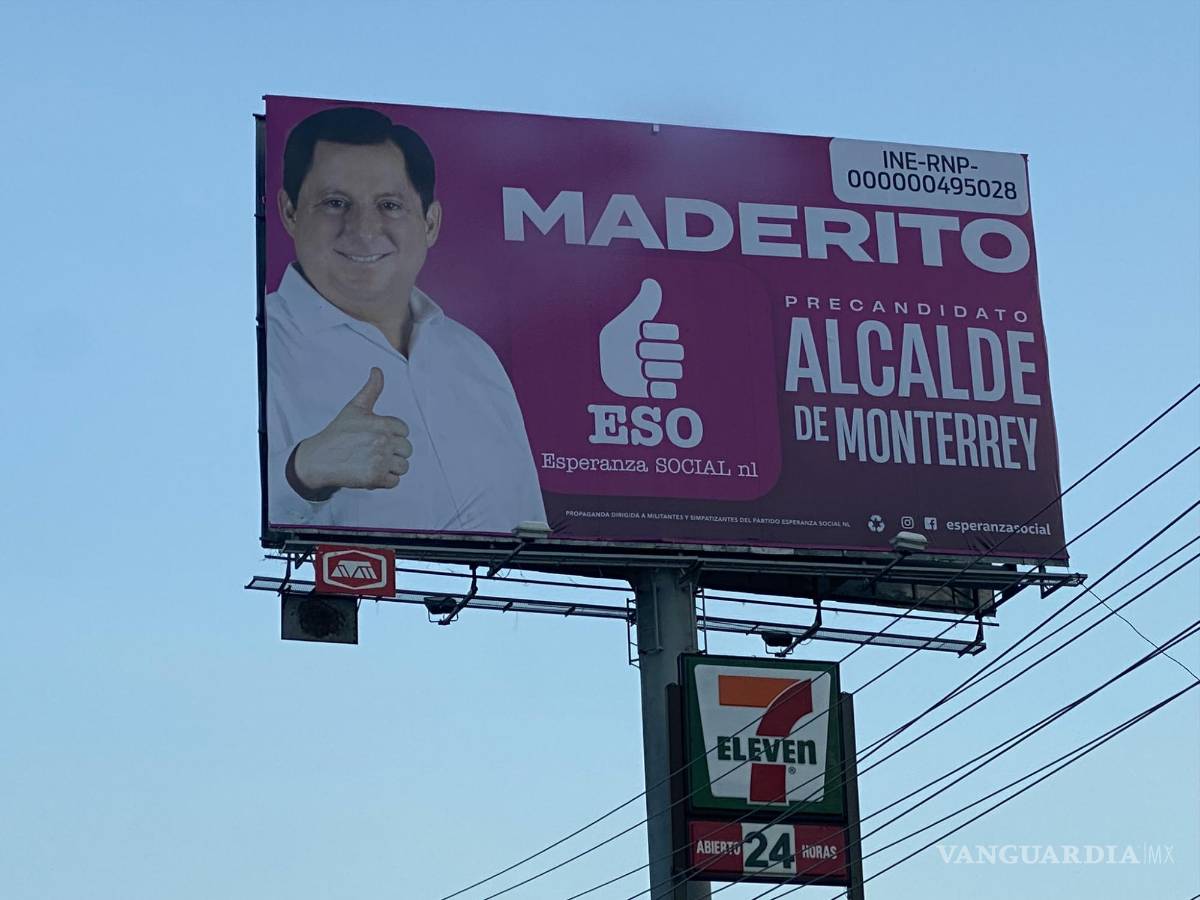 $!La precampaña de “Adalberto Madero” con la bandera de su nuevo partido.