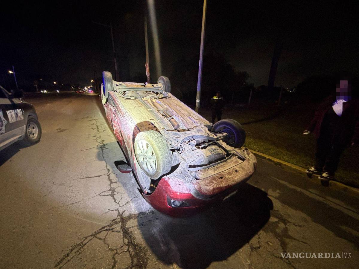 $!El conductor fue detenido por presentar aliento alcohólico.