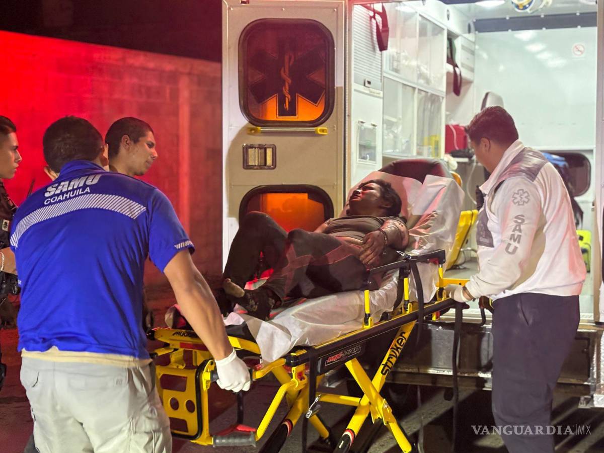 $!La pareja fue trasladada al Hospital General.