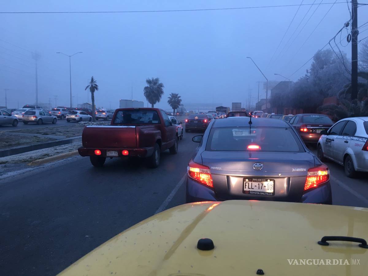 $!Reabren la circulación de todos los puentes en Saltillo (mapa en vivo)