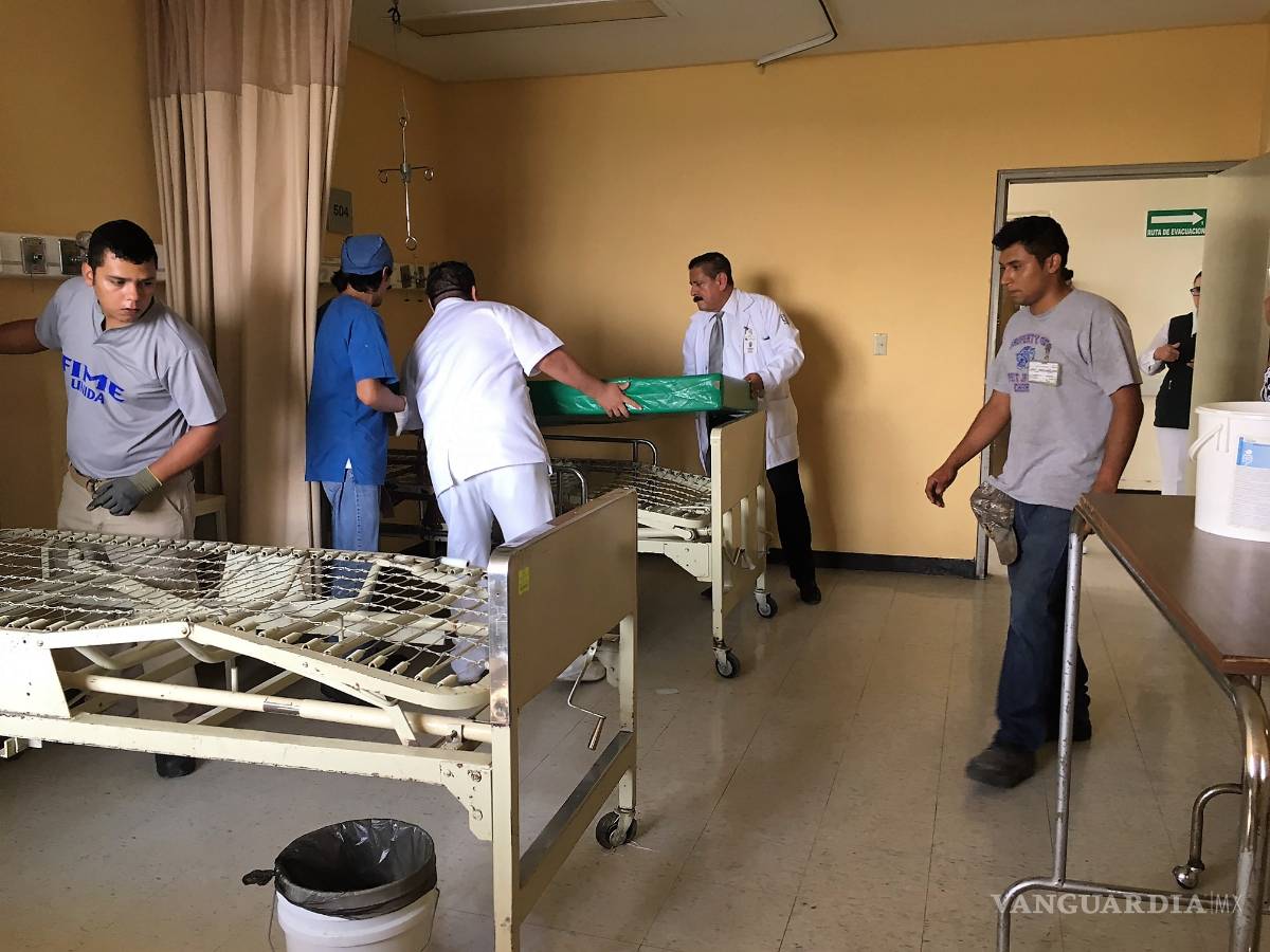 $!Inicia entrega de mil 200 colchones en hospitales del IMSS en Coahuila
