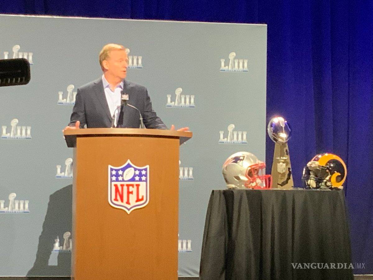 $!Roger Goodell afirma que habrá NFL para rato en México