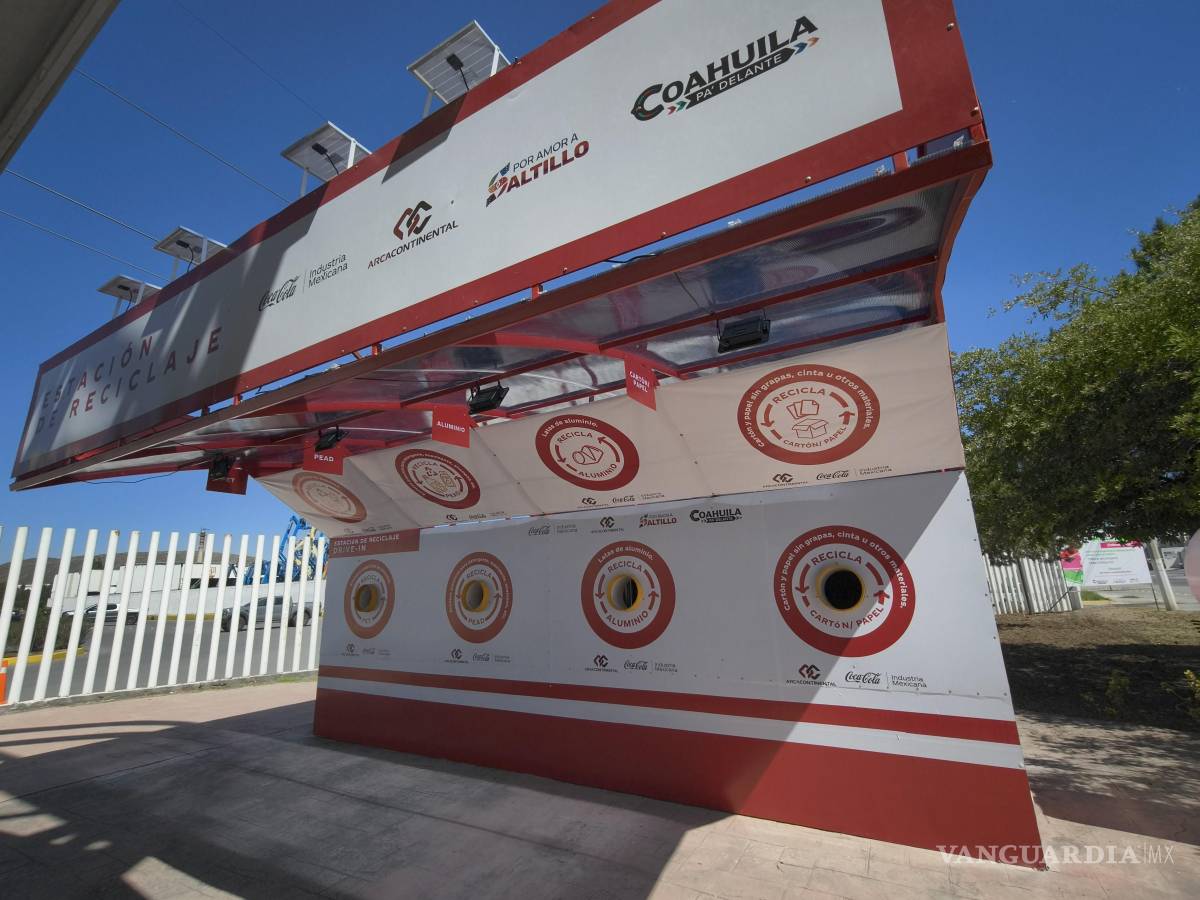 $!La estación recibe materiales como botellas de PET, aluminio, plásticos duros y empaques flexibles. FOTO: HOMERO SÁNCHEZ