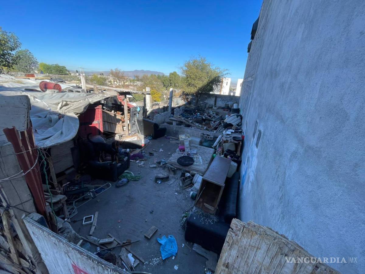 $!La vivienda quedó con daños considerables tras el incendio registrado en Vista Hermosa.