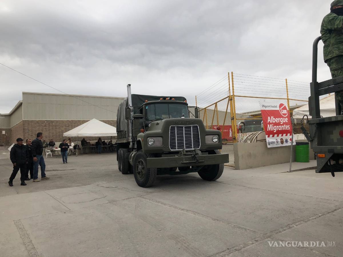 $!Cierra albergue de Piedras Negras; más de 1600 migrantes fueron reubicados en todo México