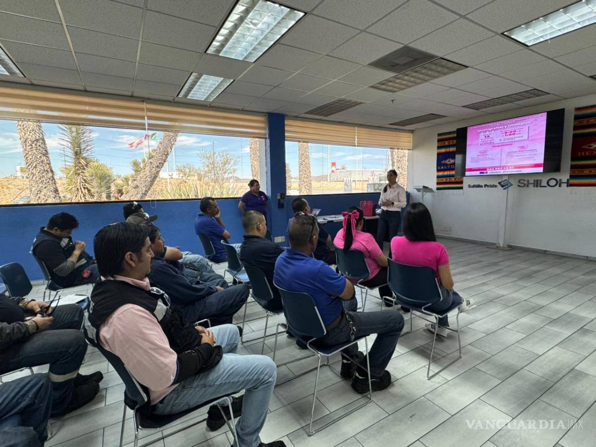 $!En la empresa Shiloh, las pláticas de concientización sobre salud se adaptaron para ser recibidas también por trabajadores hombres, reforzando el mensaje comunitario.