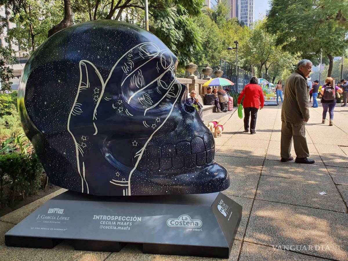 $!Invaden Mexicráneos el Paseo de la Reforma de la CDMX