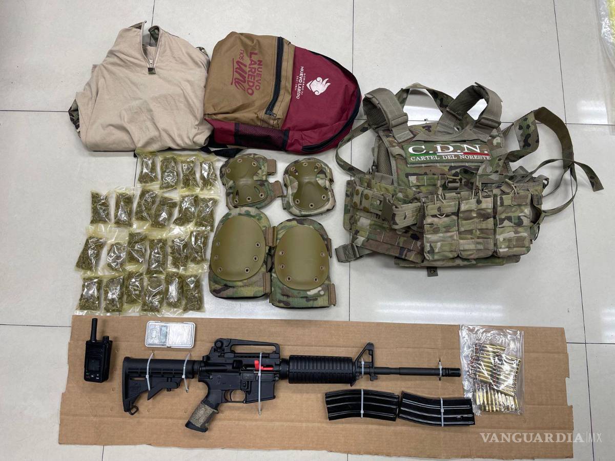 $!Detienen a cinco personas en Nuevo León con armas y drogas