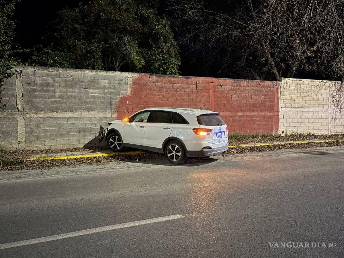 $!El accidente ocurrió a la altura de la colonia Loma Blanca, al norte de Saltillo.
