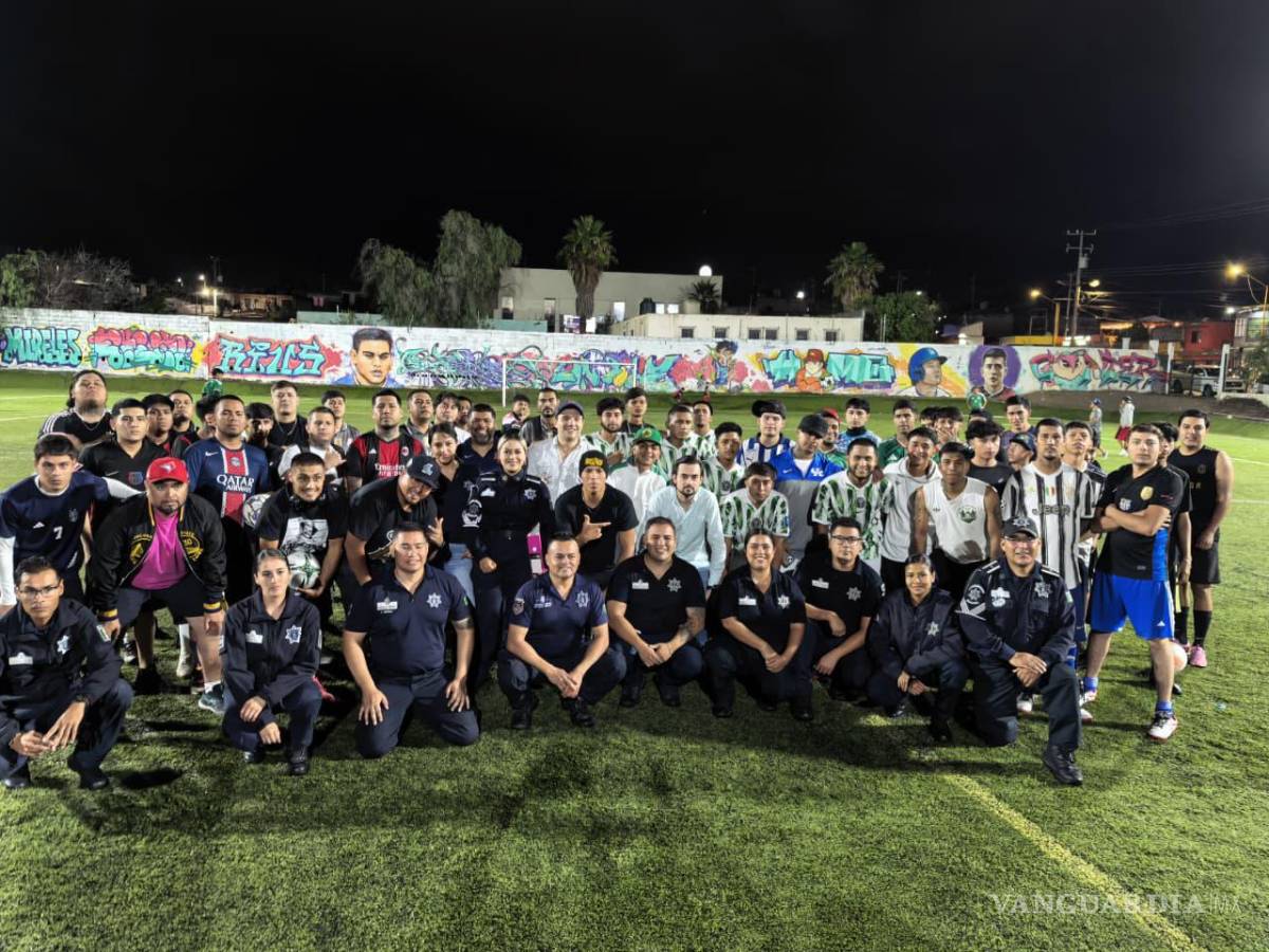$!El torneo busca utilizar el deporte para generar convivencia y fortalecer la proximidad entre jóvenes y policías.