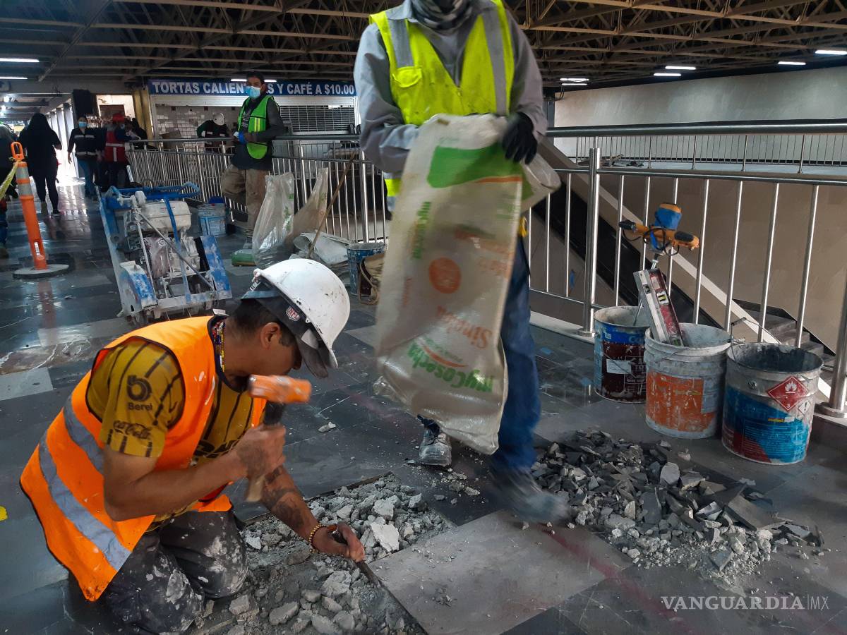 $!El Metro de la Ciudad de México está siendo modernizado al “cuarto para las 12” y así recibir a los turistas.