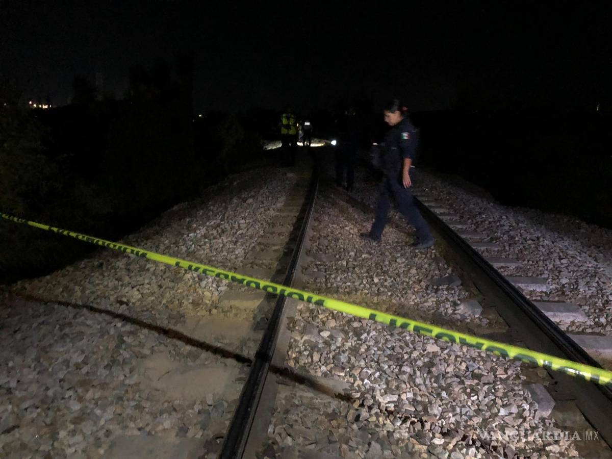 $!El accidente ocurrió cerca del Parque Hundido, en la placa kilométrica 914+750 del ferrocarril.