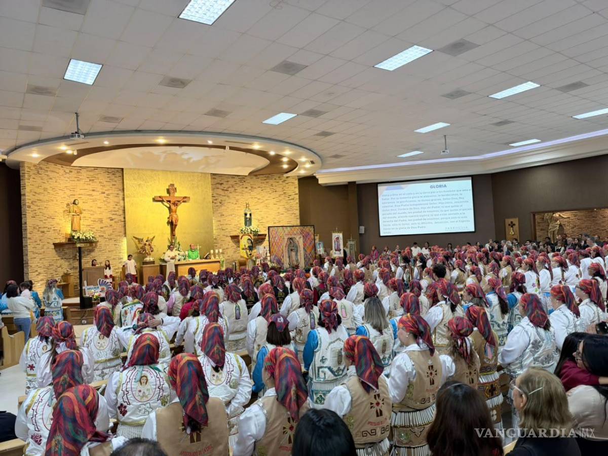 $!Cerca de 280 danzantes de 27 agrupaciones participaron en la segunda edición del Congreso de Matlachinas en Saltillo.