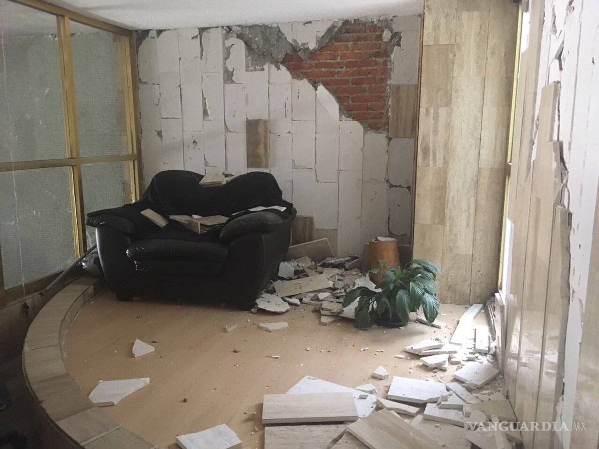 $!Fotos del desastre que dejó el sismo en la Ciudad de México