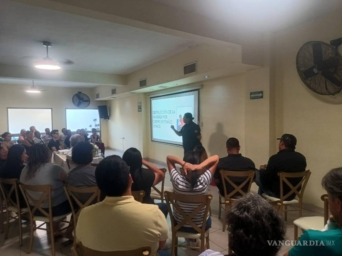 $!Este tipo de capacitaciones buscan mejorar la capacidad de respuesta ante emergencias en quintas y salones de eventos.