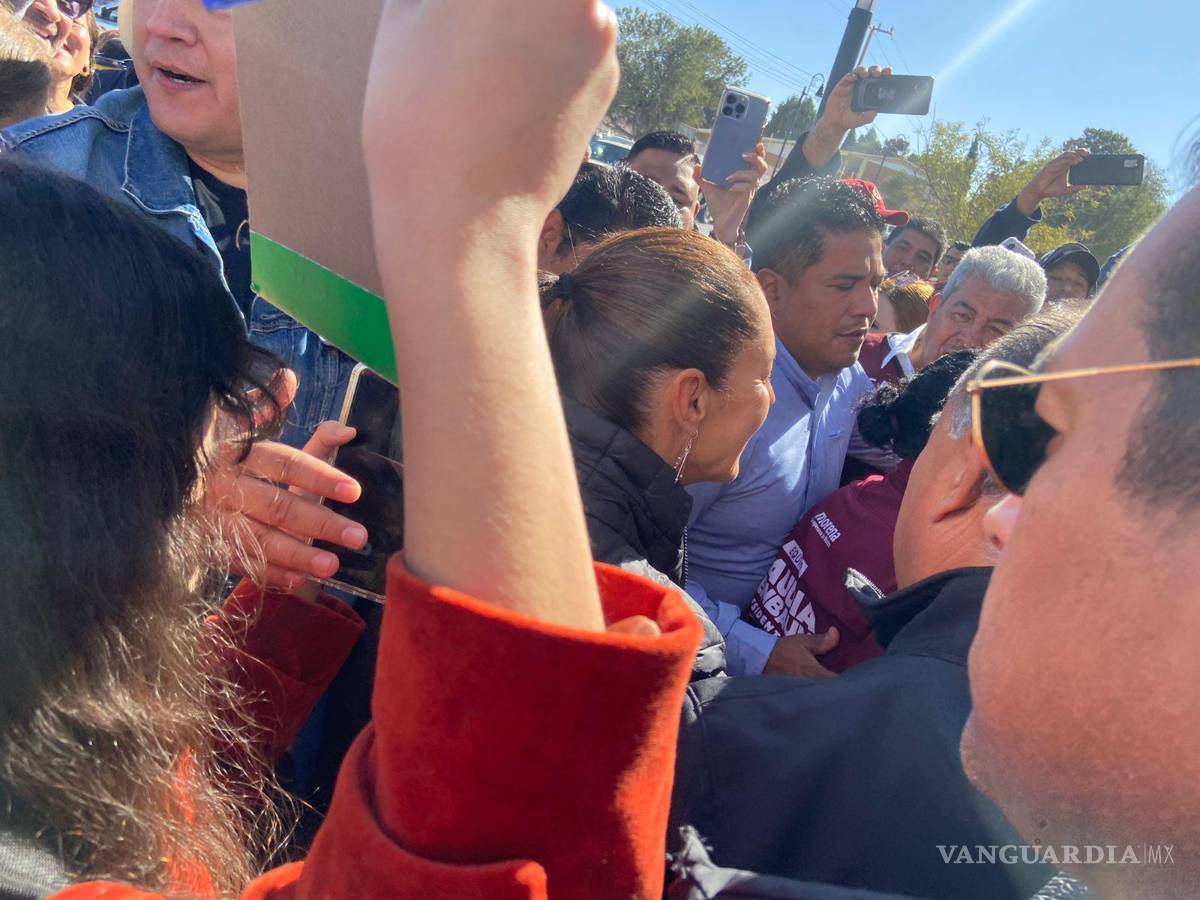 $!En su visita a Coahuila, Sheinbaum dijo que en el próximo gobierno se seguirá procurando fortalecer la soberanía de todas las entidades, como Coahuila.