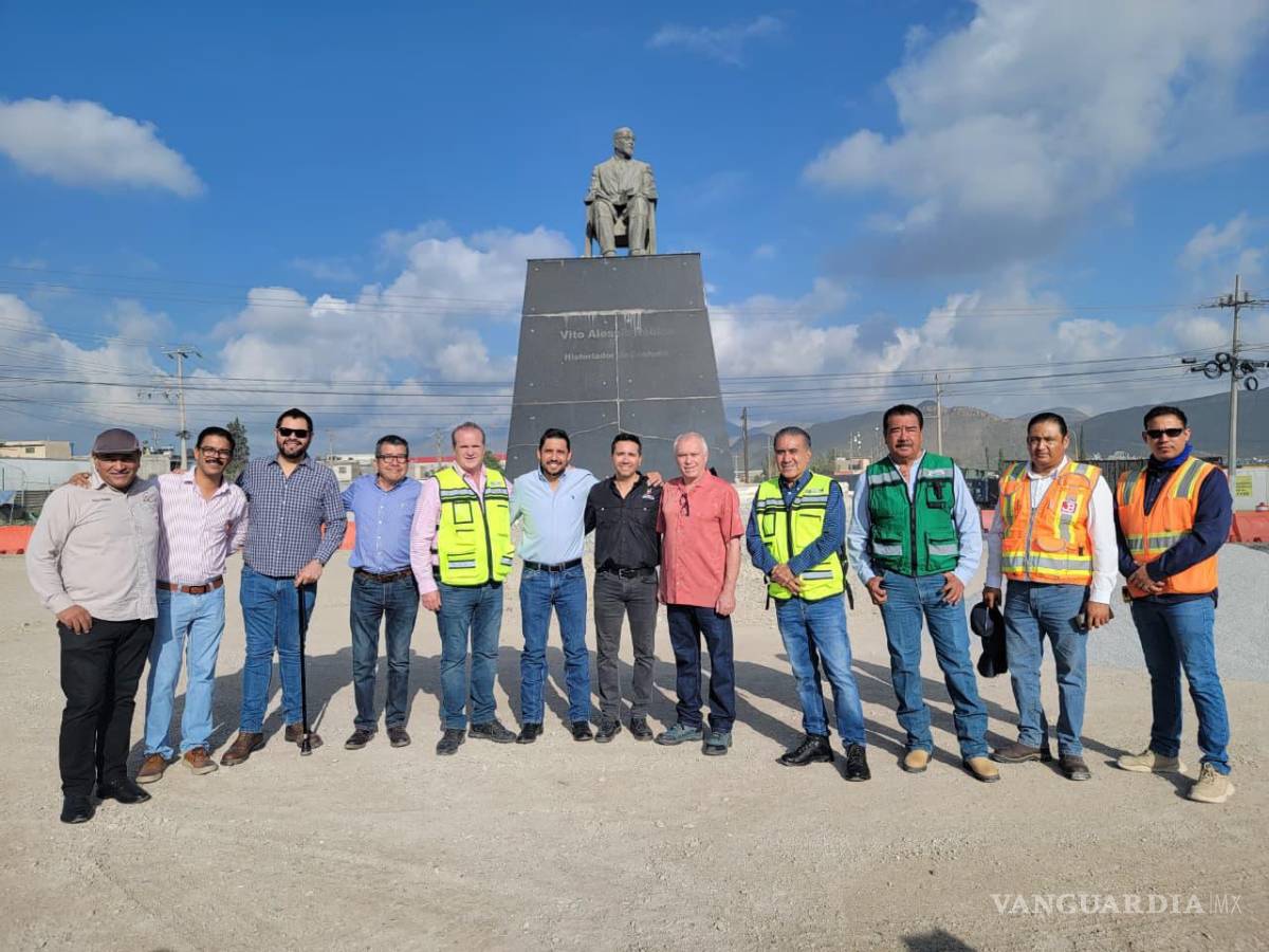 $!Funcionarios estatales y municipales se aseguran que la obra cumpla con lineamientos del INAH y objetivos de embellecimiento urbano.