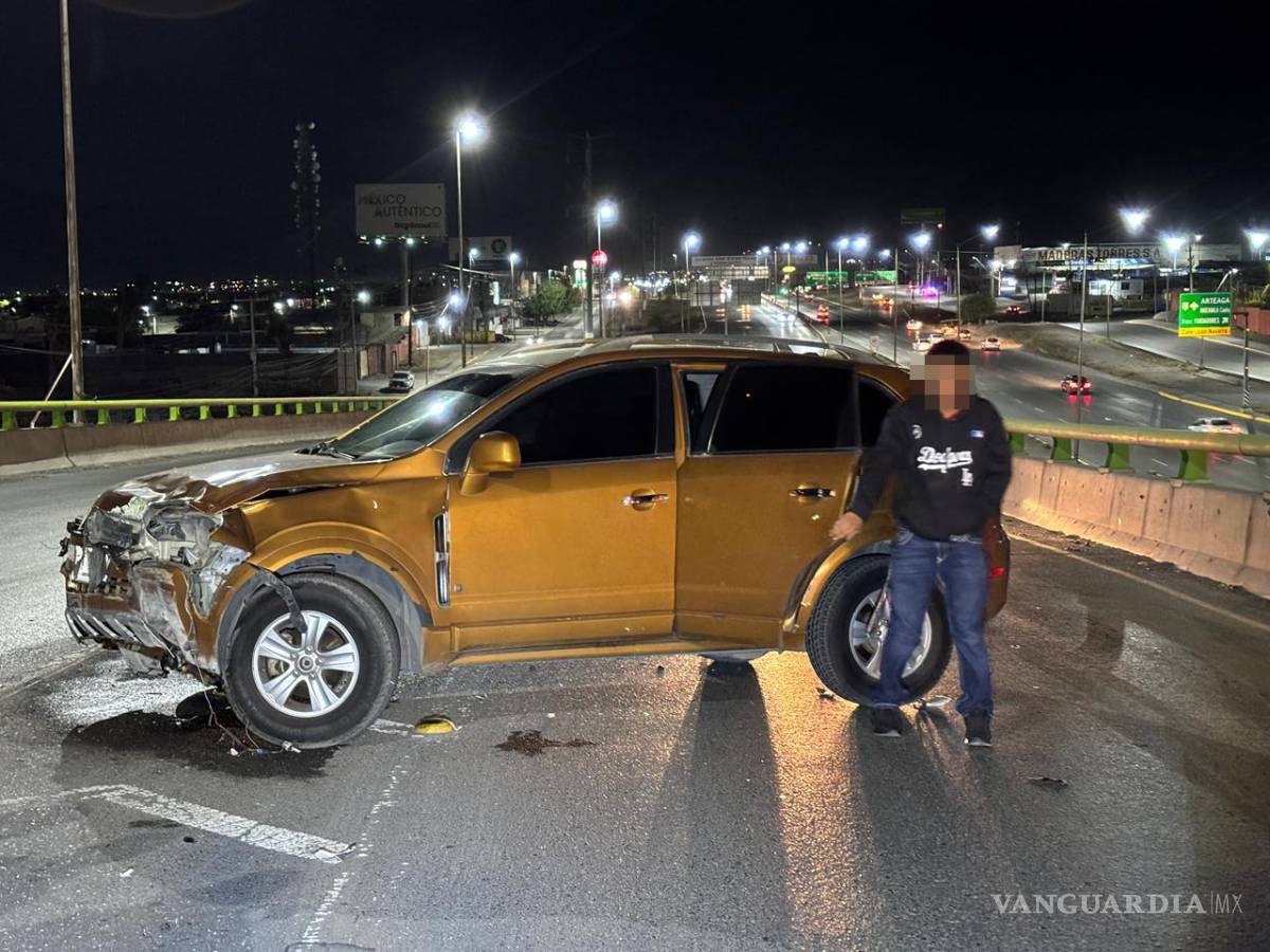 $!Pese a lo aparatoso del choque, no se reportaron personas lesionadas.
