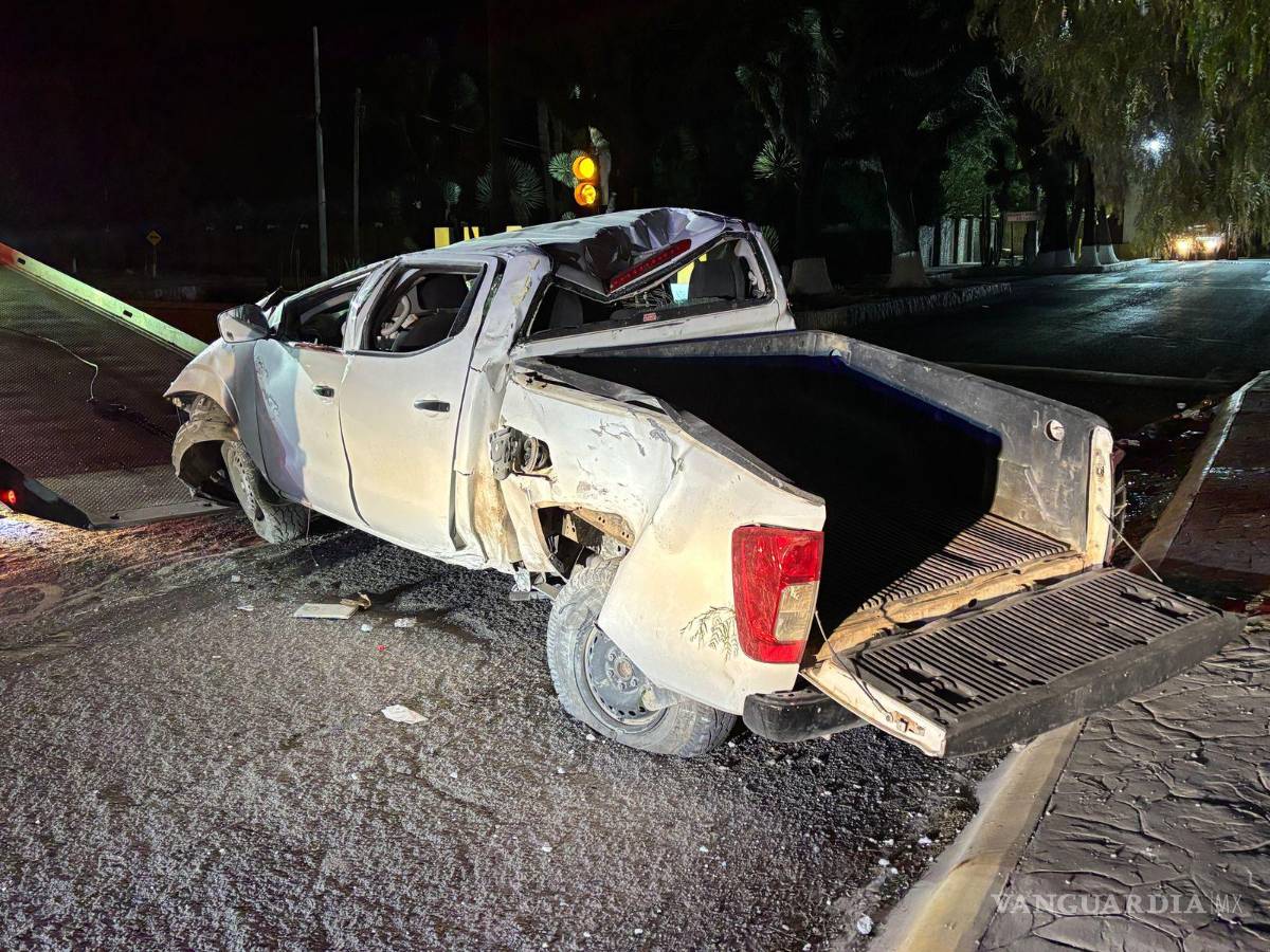 $!La unidad siniestrada fue remolcada al corralón, donde permanecerá hasta que su dueño se haga responsable.