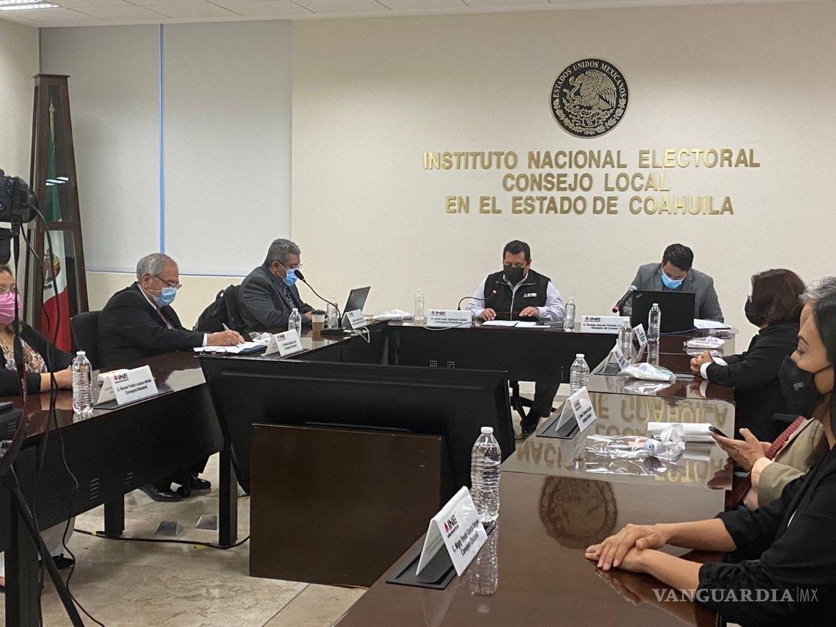 $!Junta Local del INE en sesión extraordinaria por ejercicio de Revocación de Mandato.