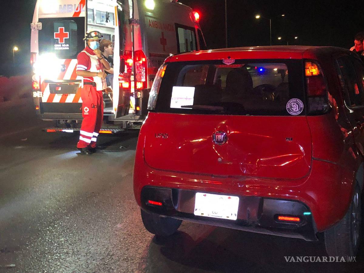 $!Este Fiat rojo fue uno de los afectados.