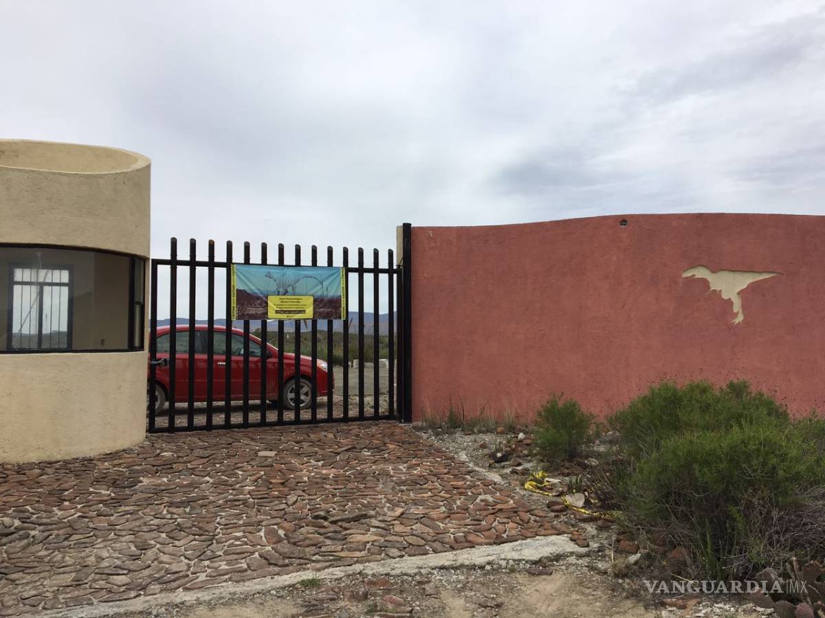 $!No hay quién guíe a turistas en la zona paleontológica de General Cepeda