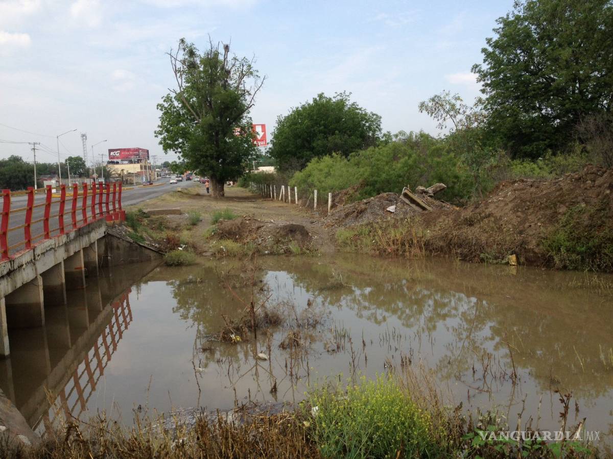 $!Por suspensión de obra en Arroyo del Cuatro, hay colonias de Saltillo en riesgo de inundarse