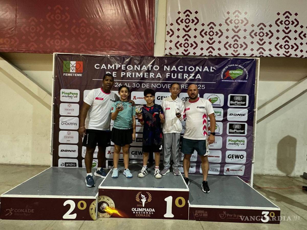 $!Los jugadores coahuilenses obtuvieron campeonatos, podios y plazas en Selección Nacional.