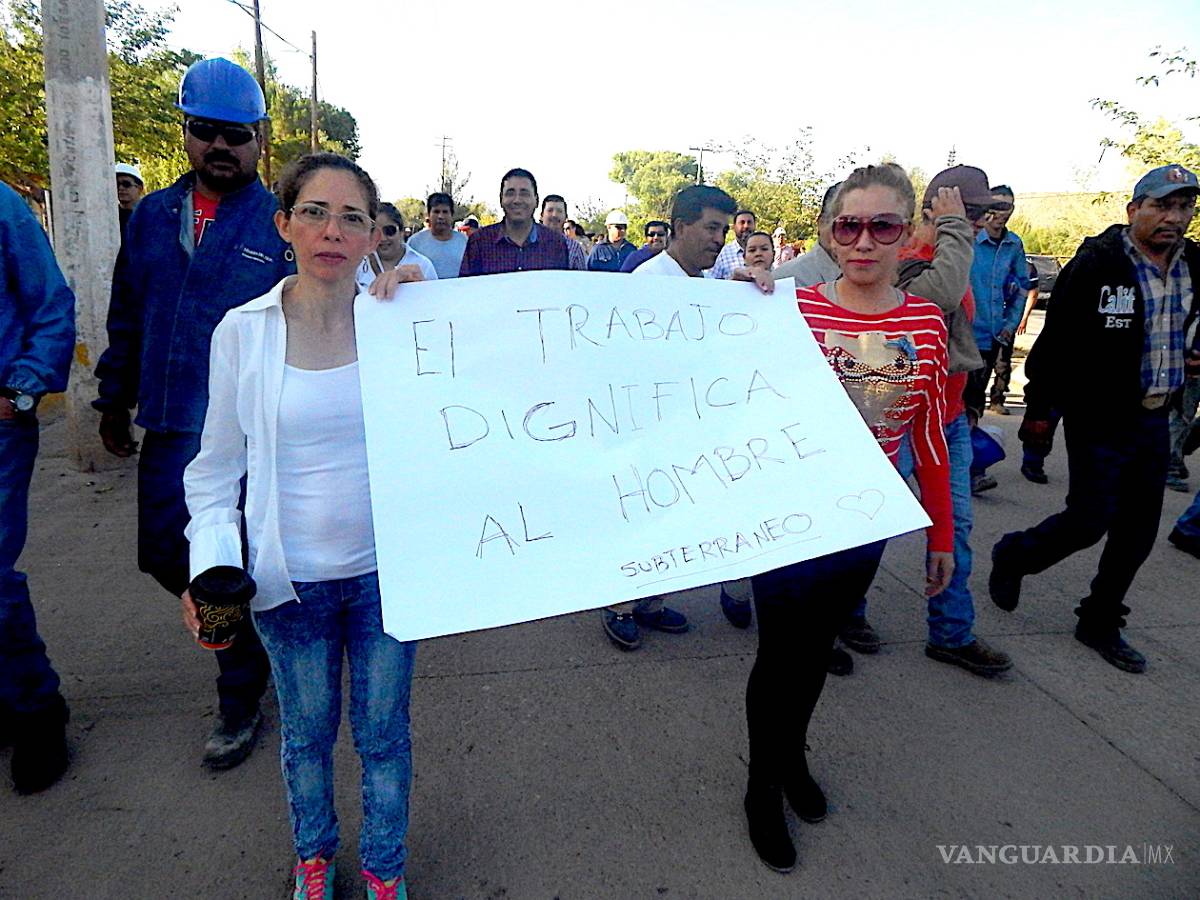 $!Suspenden paro de labores en la unidad Hércules de Minera del Norte
