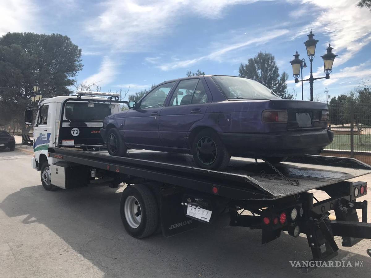 $!Recuperan en Ramos Arizpe cuatro vehículos robados