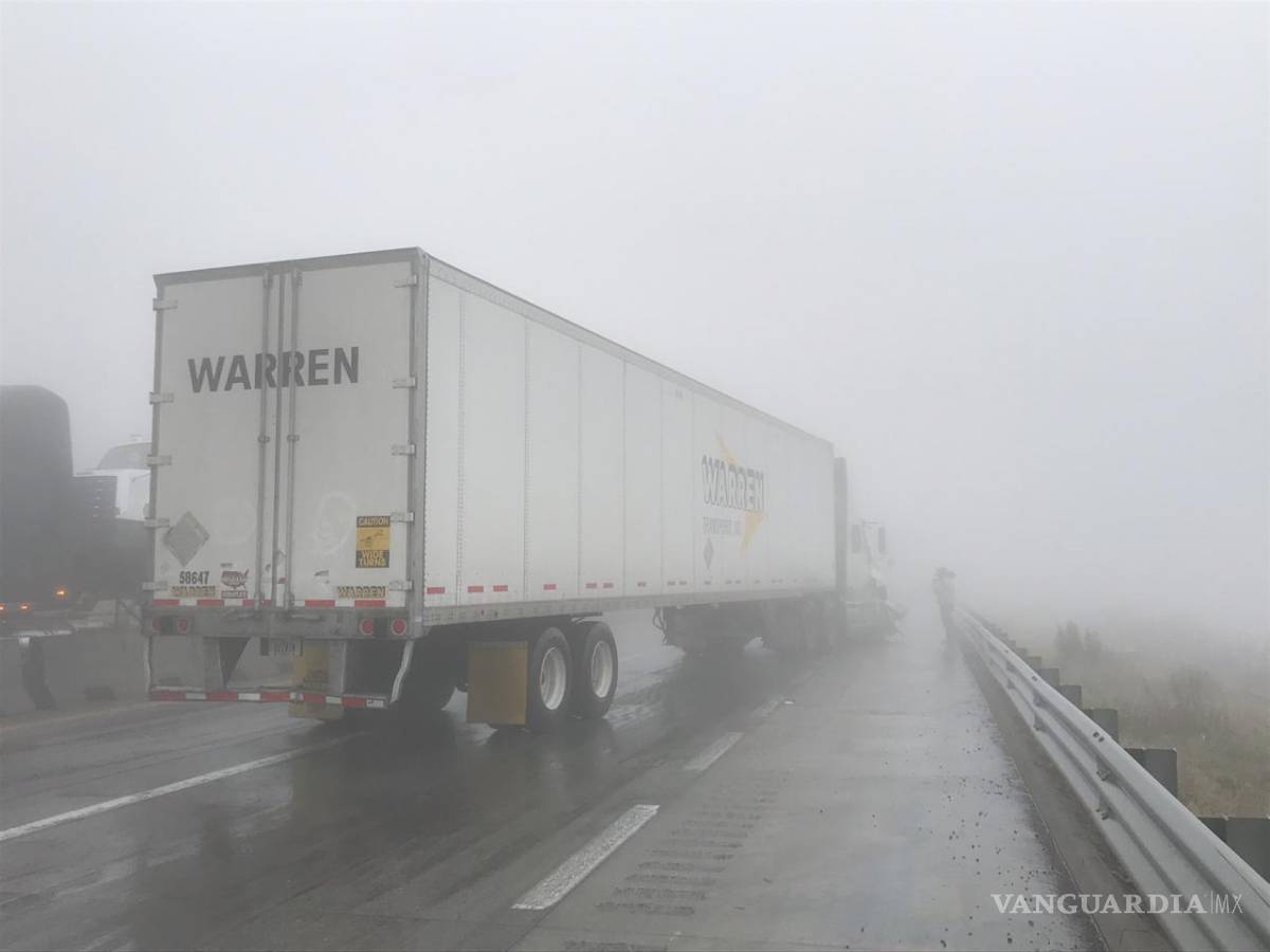 $!Accidentes paralizan la autopista Monterrey-Saltillo