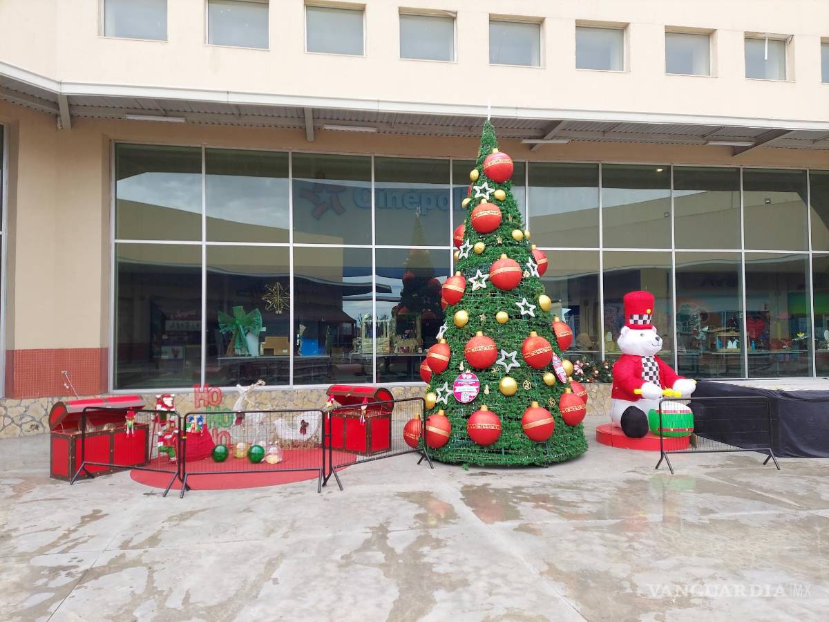 $!Estos son los pinos navideños más atractivos de Saltillo, conoce sus ubicaciones